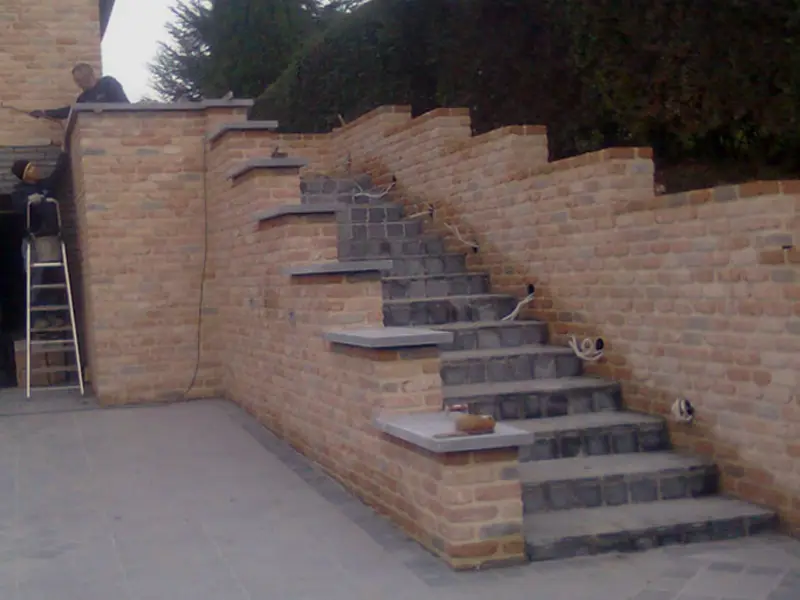 Construction d'escalier